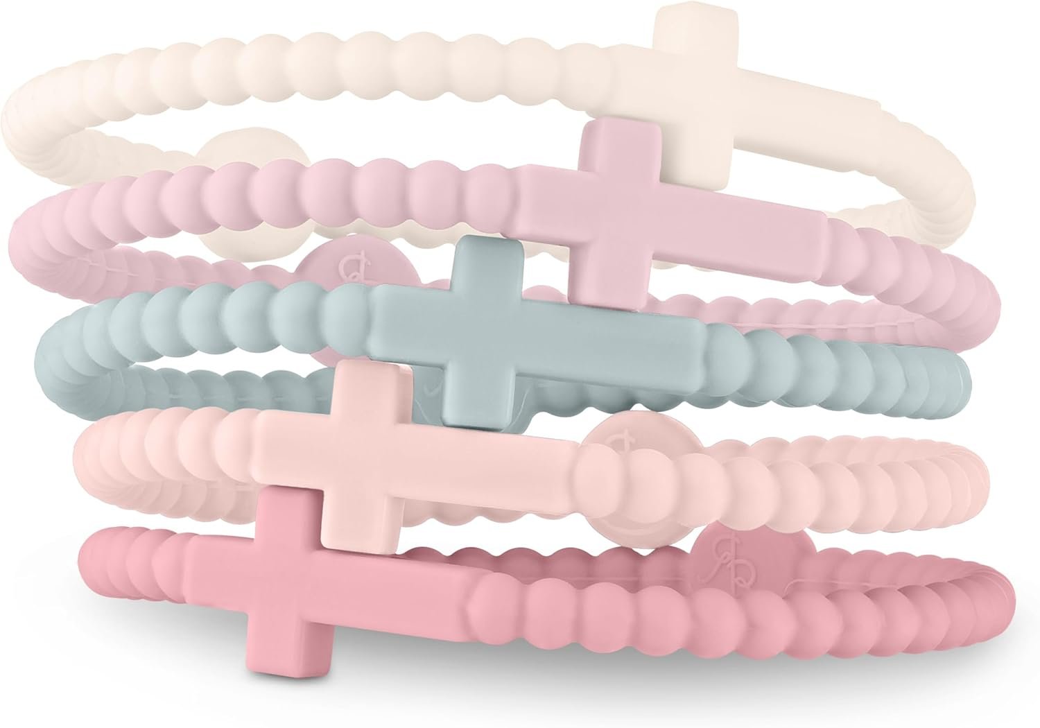 Ryan & Rose Jesus Bracelets – Cross Silicone Bracelet
