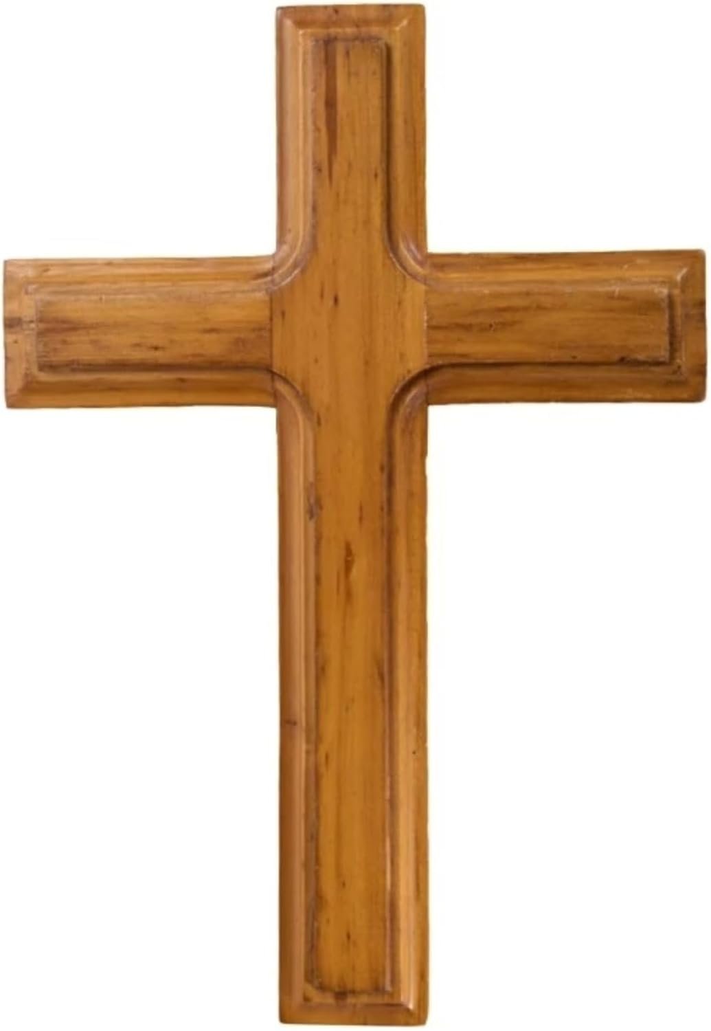 Devotional Gifts Uk Wooden Cross. Plain Wood Cross. Holy Land Wood Cross.Olive Wood Cross. By Wood Cross