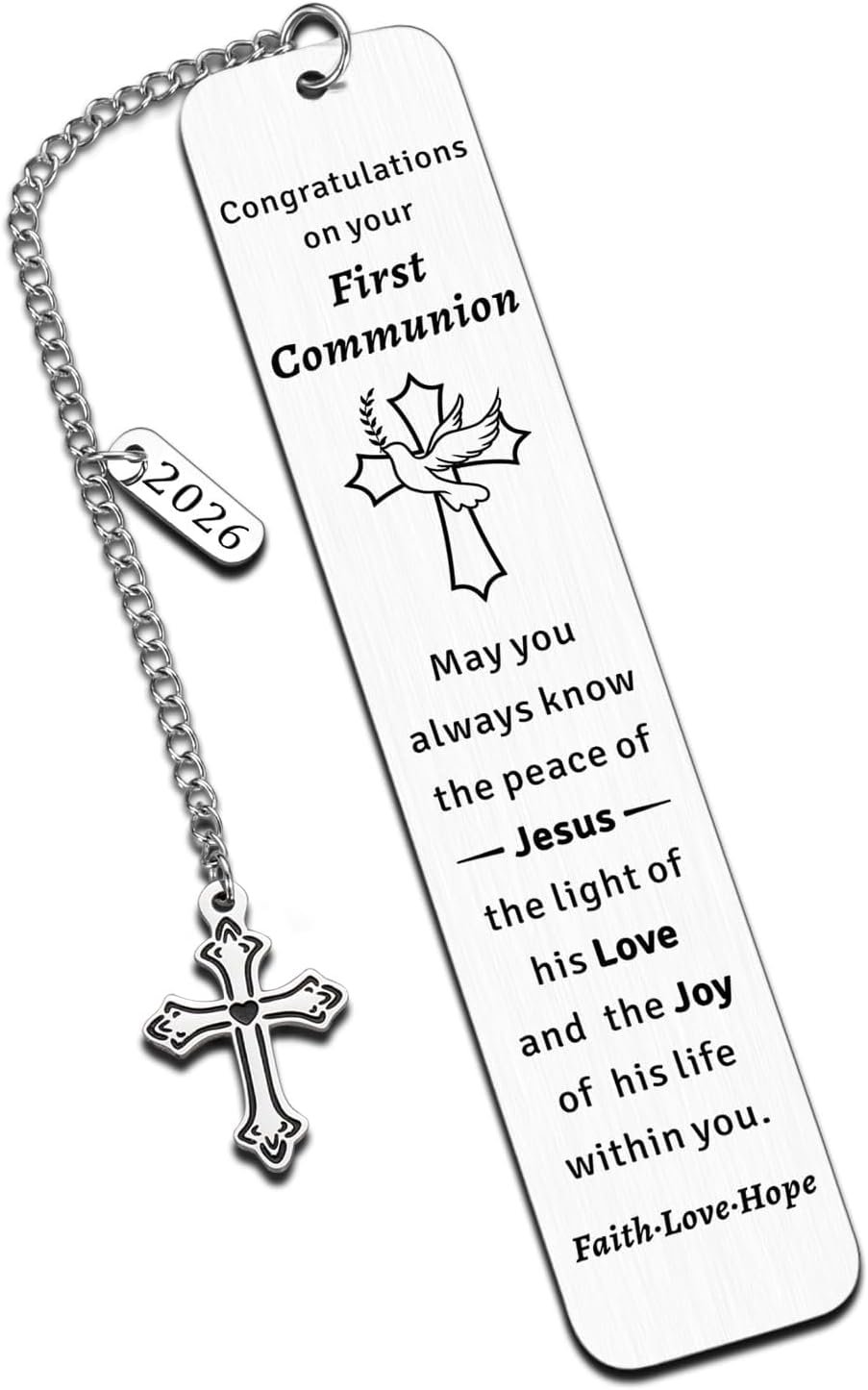 First Communion Gifts for Girls – 1st Communion Gifts for Boys First Holy Communion Gifts for Teens Baptism Confirmation Gifts for Kids First Communion Christian Toddlers Christian Stocking Stuffers