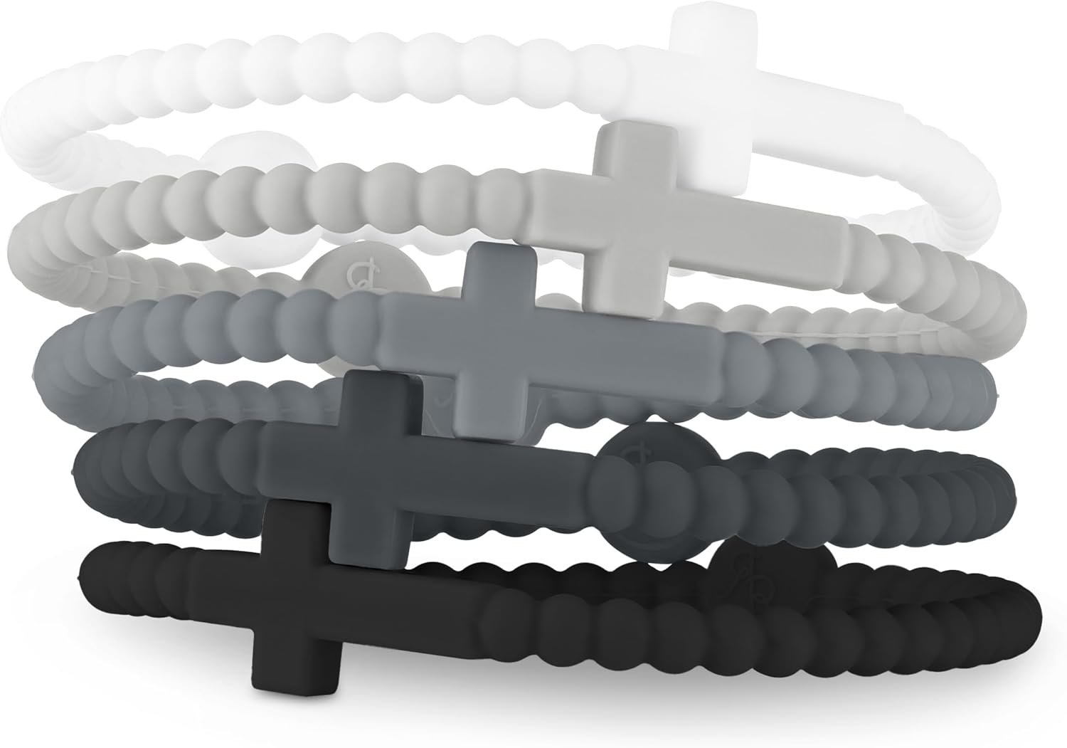 Ryan & Rose Jesus Bracelets – Cross Silicone Bracelet