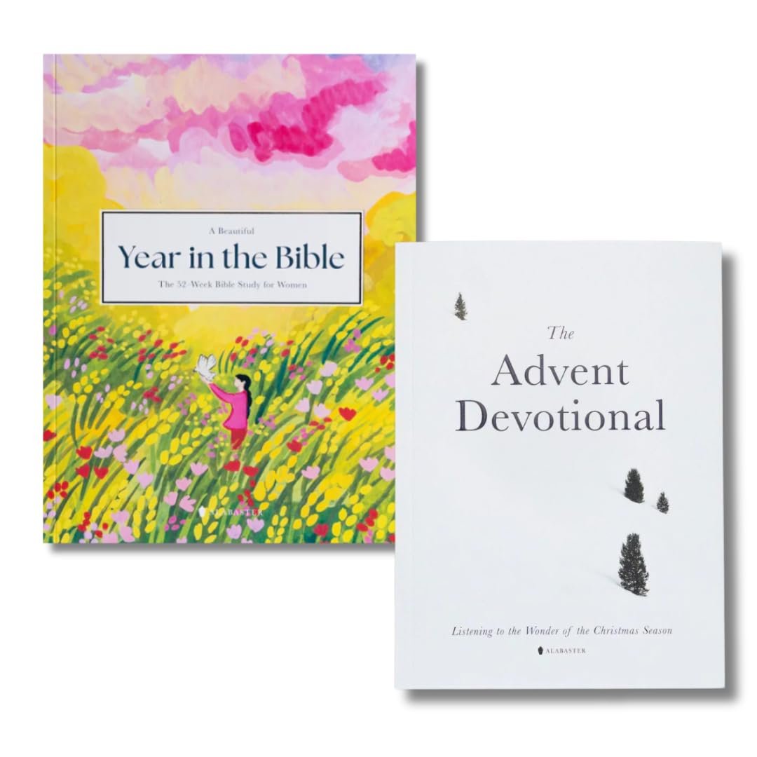 Alabaster A Beautiful Year in the Bible and Advent Devotional Gift Set