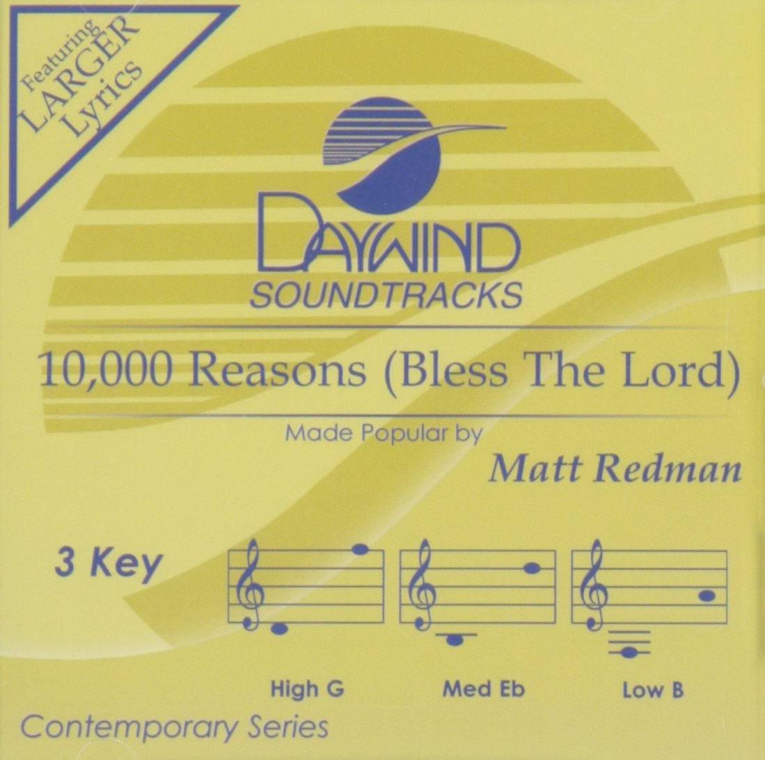 10,000 Reasons Bless The Lord Accompaniment/Performance Track