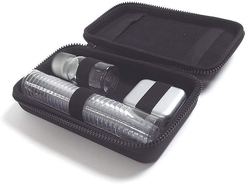 BROADMAN CHURCH SUPPLIES Portable Communion Set – Traveler, Black, 25 Cups
