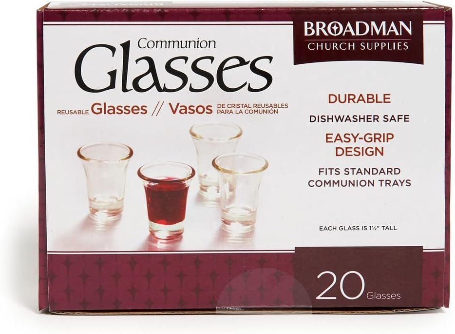 Communion Cups – Glass (Box of 20)