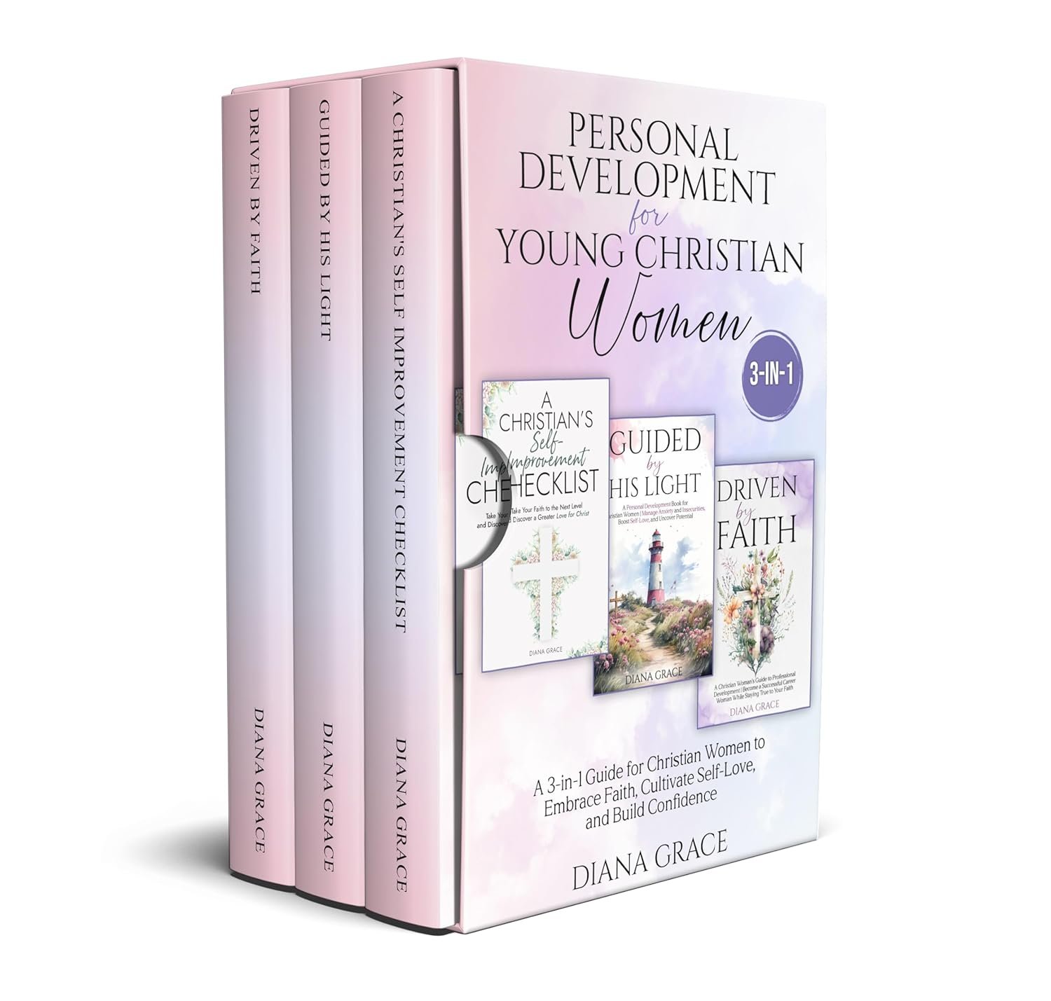 Personal Development for Young Christian Women: A 3-in-1 Guide for Christian Women to Embrace Faith, Cultivate Self-Love, and Build Confidence (Christian Self-Help Series for Women Book 4)