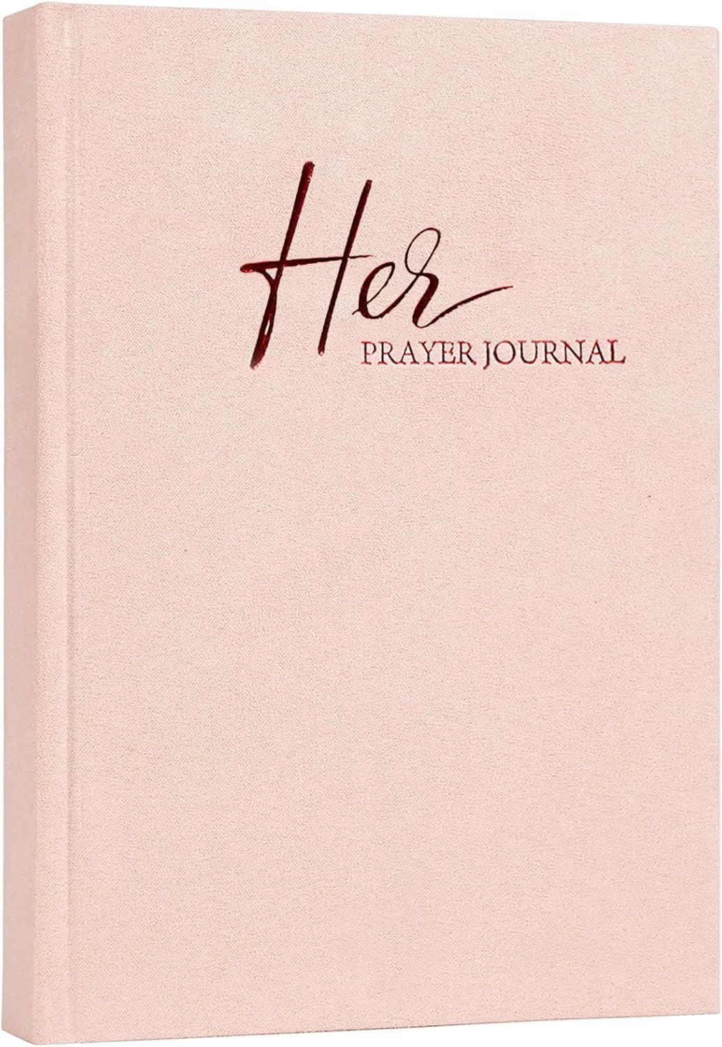 Prayer Journal for Women & Men – 120 Day Daily Devotional with Prompts | Christian Gratitude & Prayer Book for Him or Her, Guided Bible Journal for Spiritual Growth (Pink)