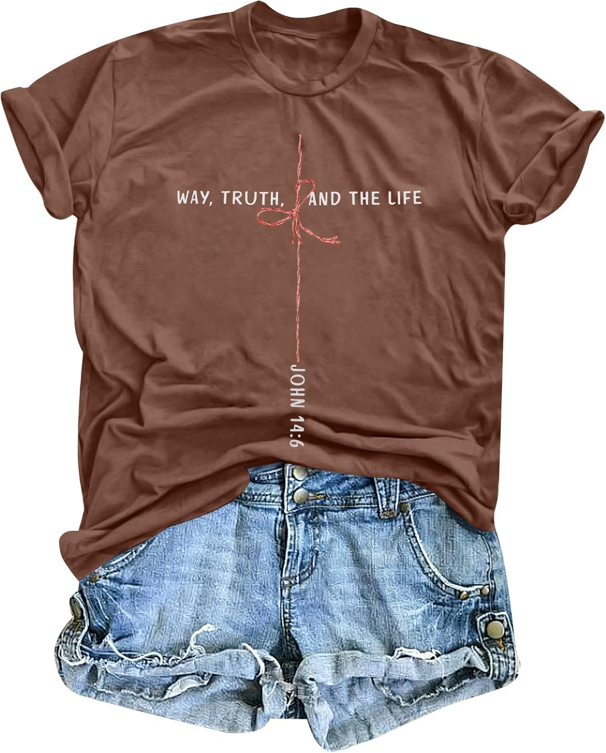 Made for More Christian Shirts for Women Inspirational Bible Verse T-Shirt Religious Faithful Short Sleeve Tee