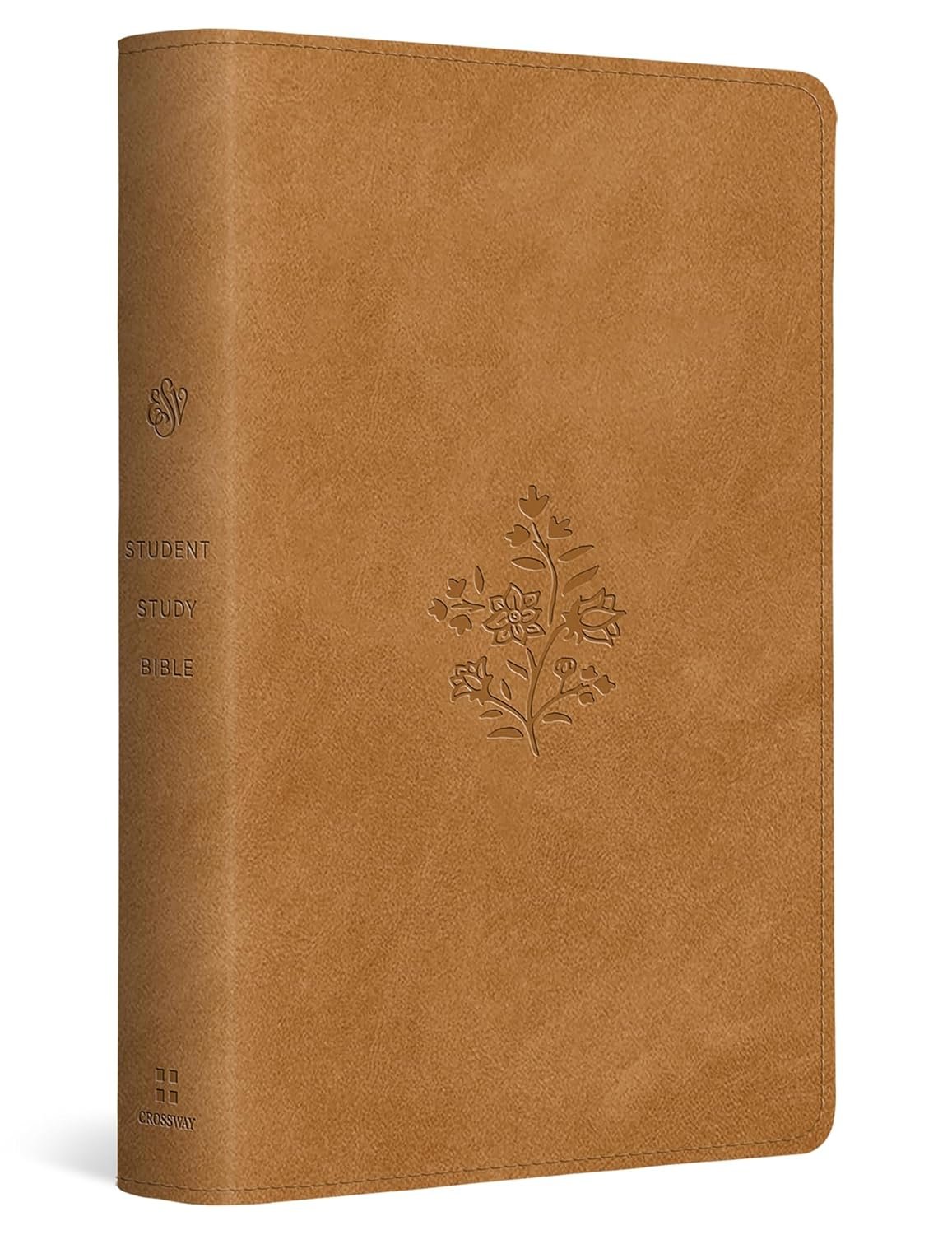 ESV Student Study Bible (TruTone, Nubuck Caramel, Wildflower Design): Holy Bible, English Standard Version