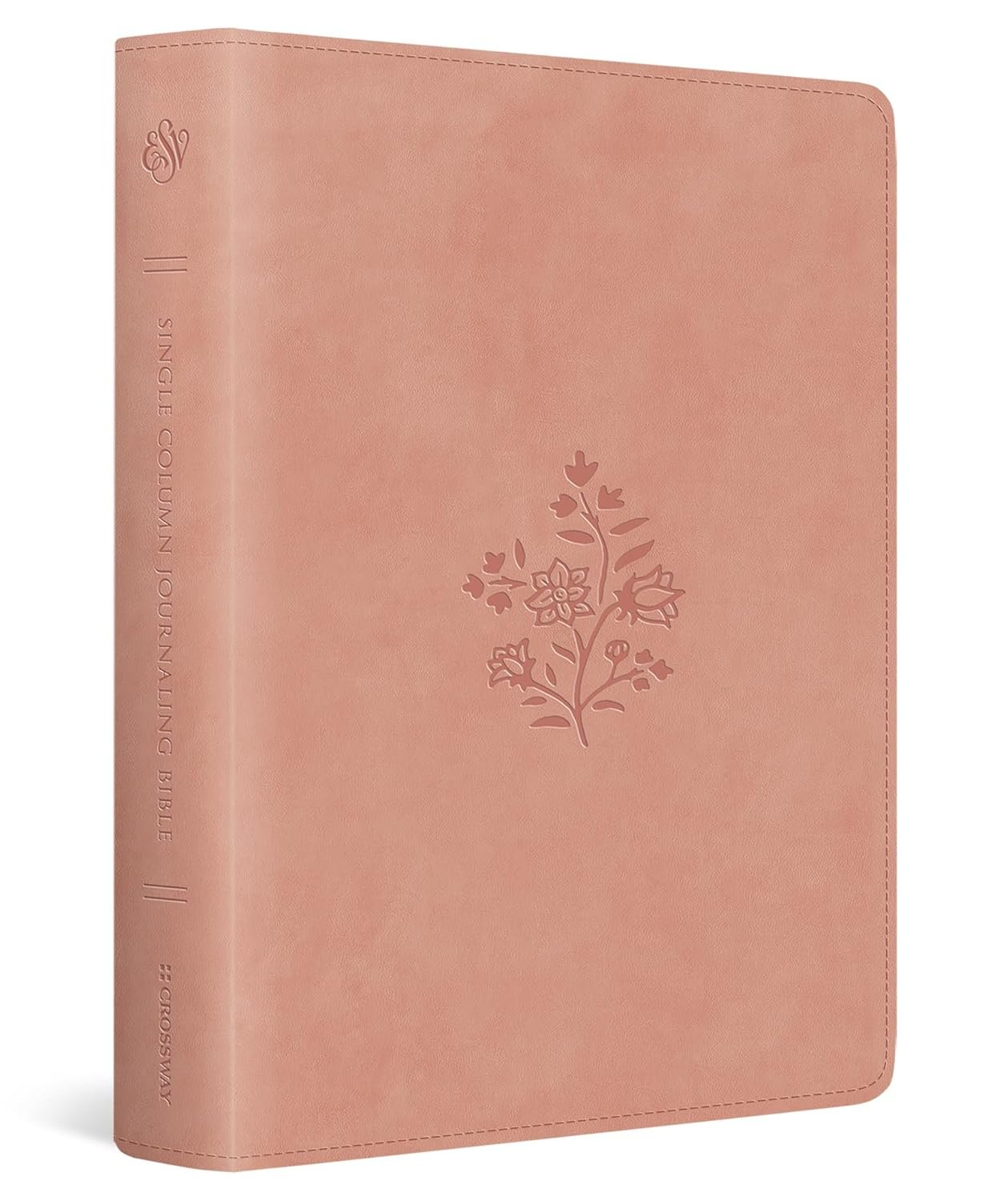 ESV Single Column Journaling Bible (TruTone, Pink, Wildflower Design): Holy Bible, English Standard Version