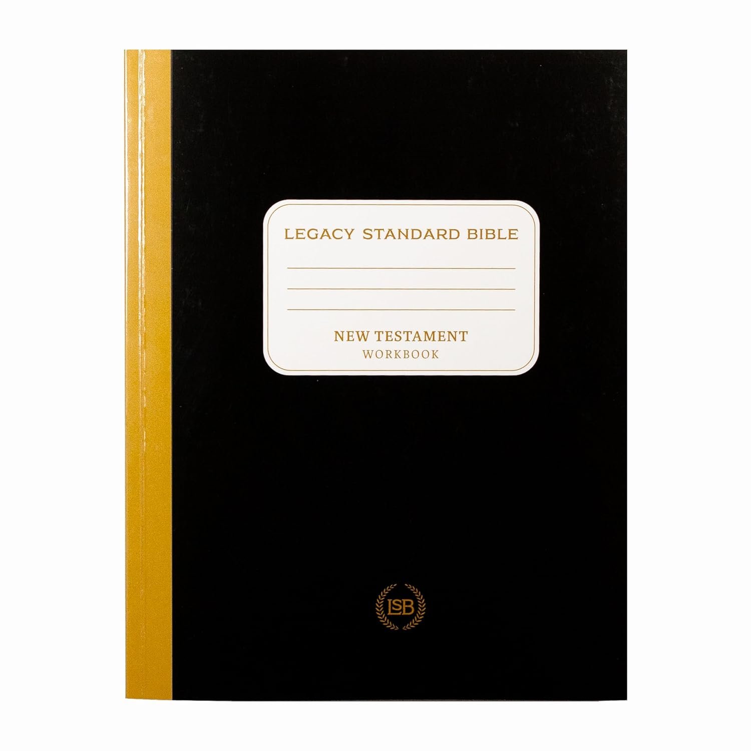 LSB Holy Bible New Testament, Workbook Edition with Full NT Text & Extra-Wide Margins for Notetaking, Journaling, and Bible Study: Legacy Standard Bible, Large Print, Thick Paper & Cross References