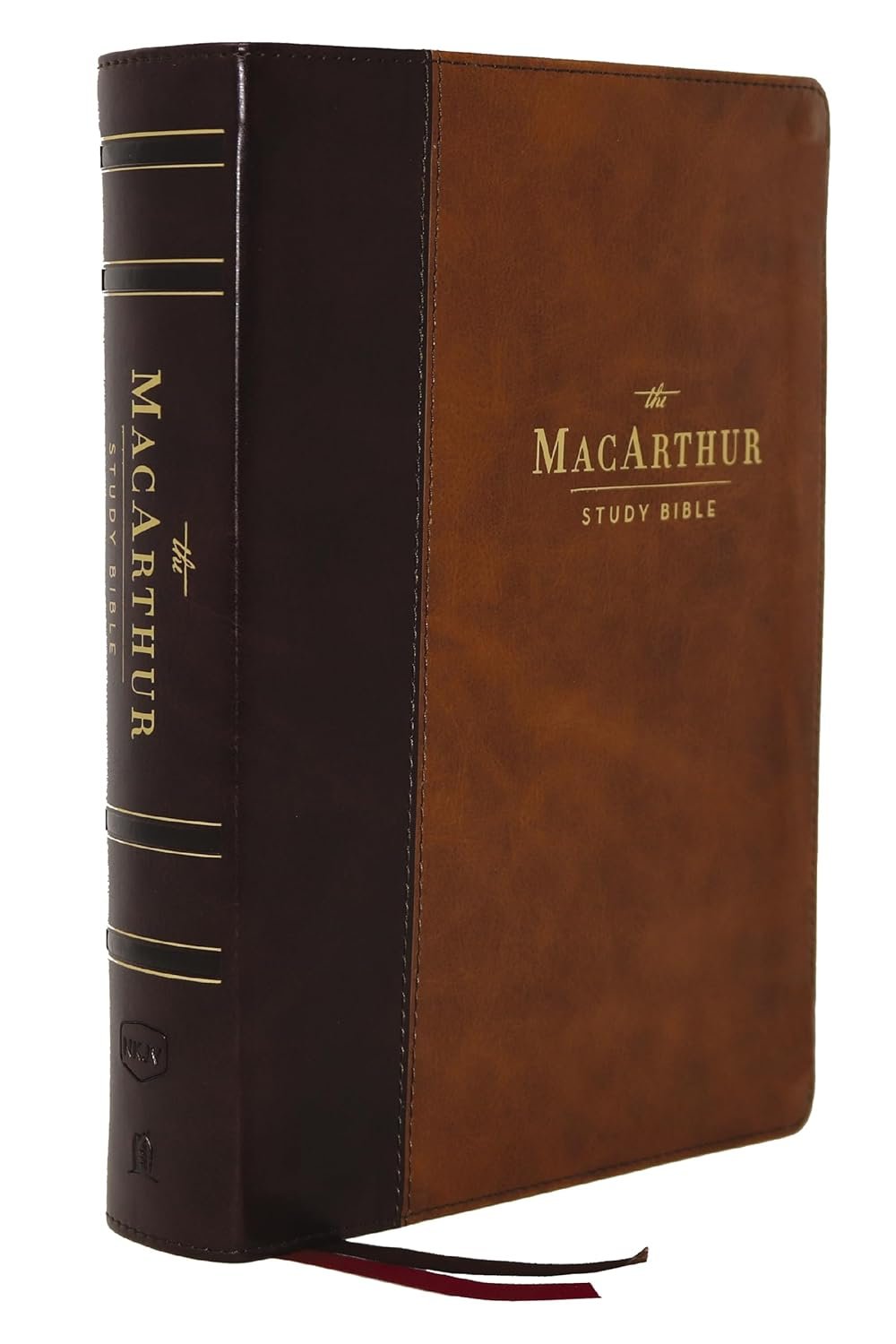 NKJV, MacArthur Study Bible, Brown Leathersoft, Comfort Print: Unleashing God’s Truth One Verse at a Time (Holy Bible, New King James Version)