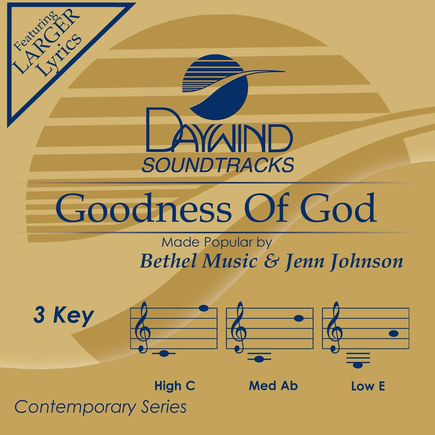 Goodness Of God Accompaniment/Performance Track