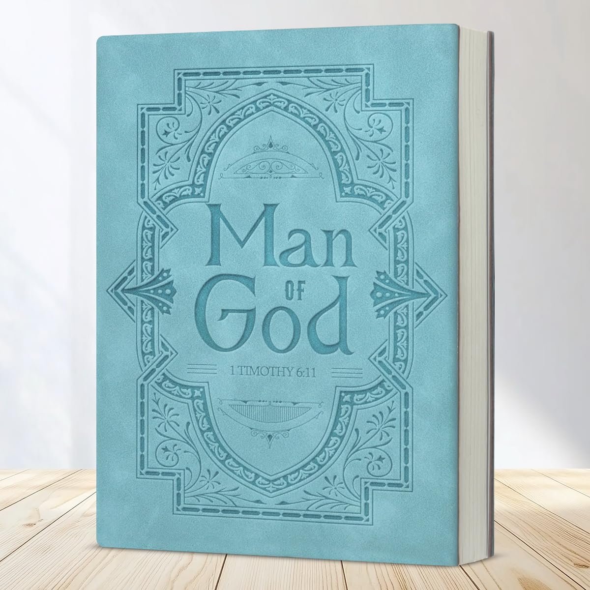 Christian Journal Notebook Bible Verse Man of God 1 Timothy 6:11 Scripture Religious Writing Notebook Gifts