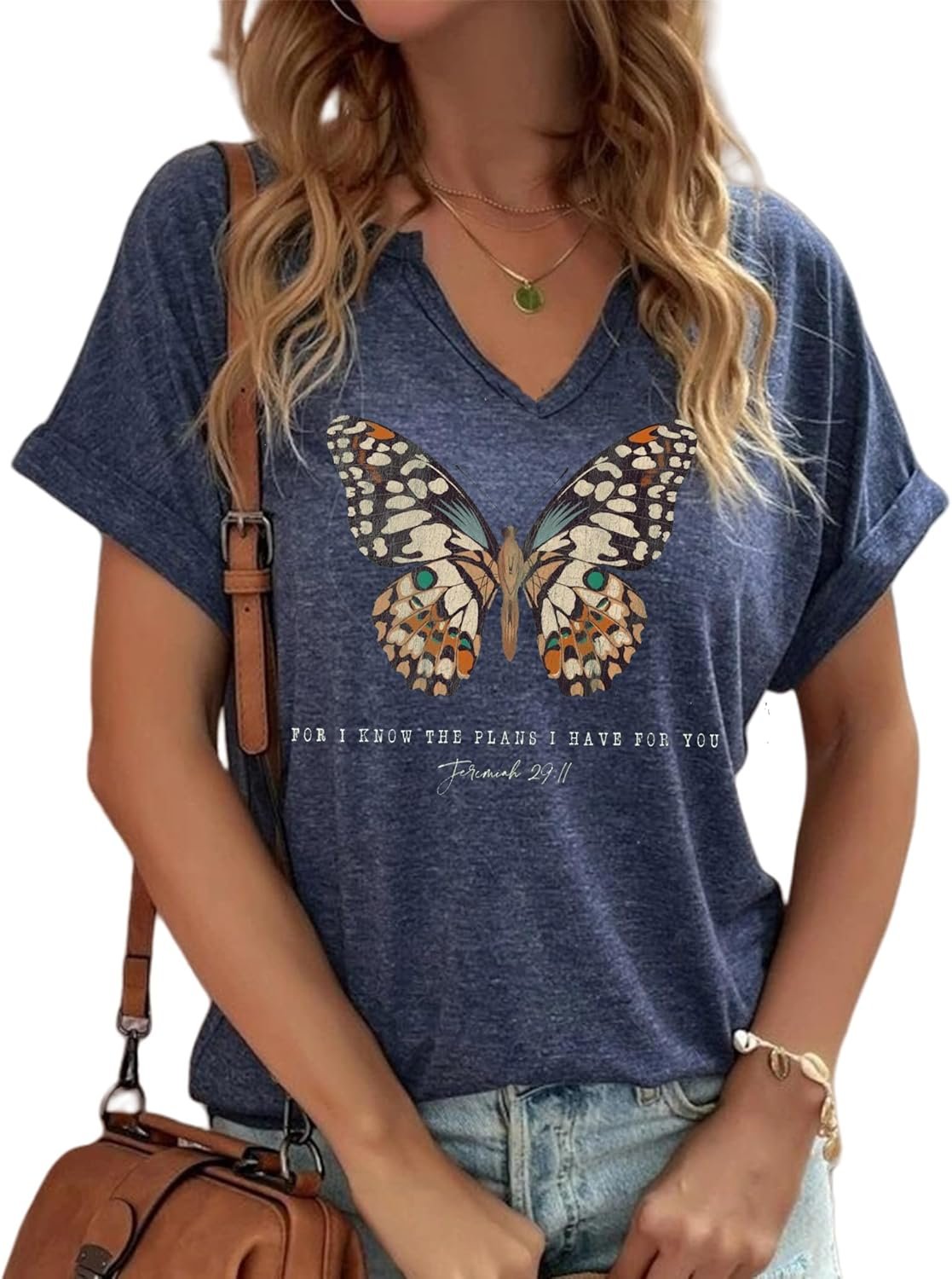 Christian Shirts Tees for Women/Jesus Faith T-Shirt/Bible Verse Shirt/Inspirational Graphic Tee Short Sleeve Tops