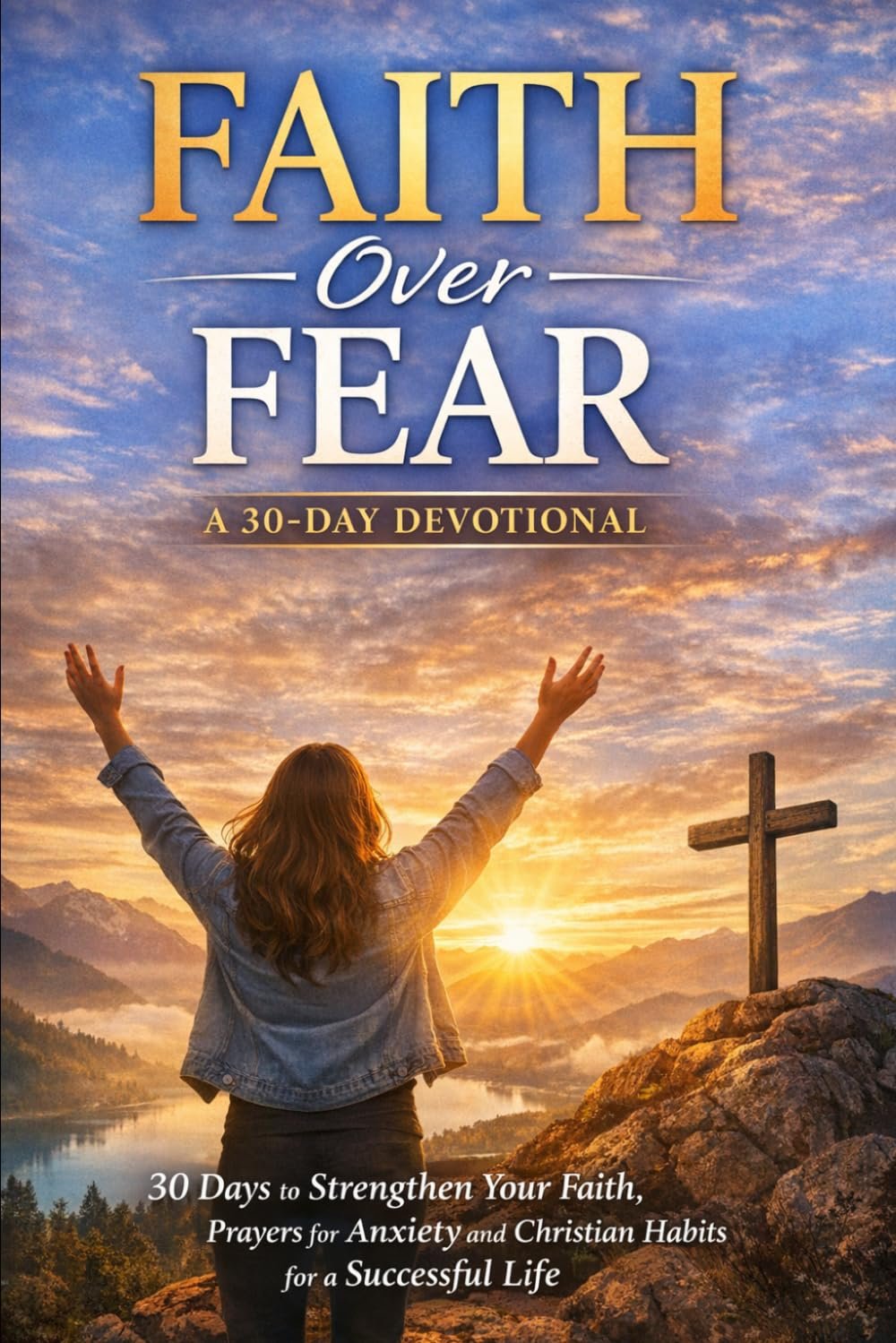 Faith Over Fear: 30 Days to Strengthen Your Faith, Overcome Anxiety, and Build Christian Habits Through Prayer