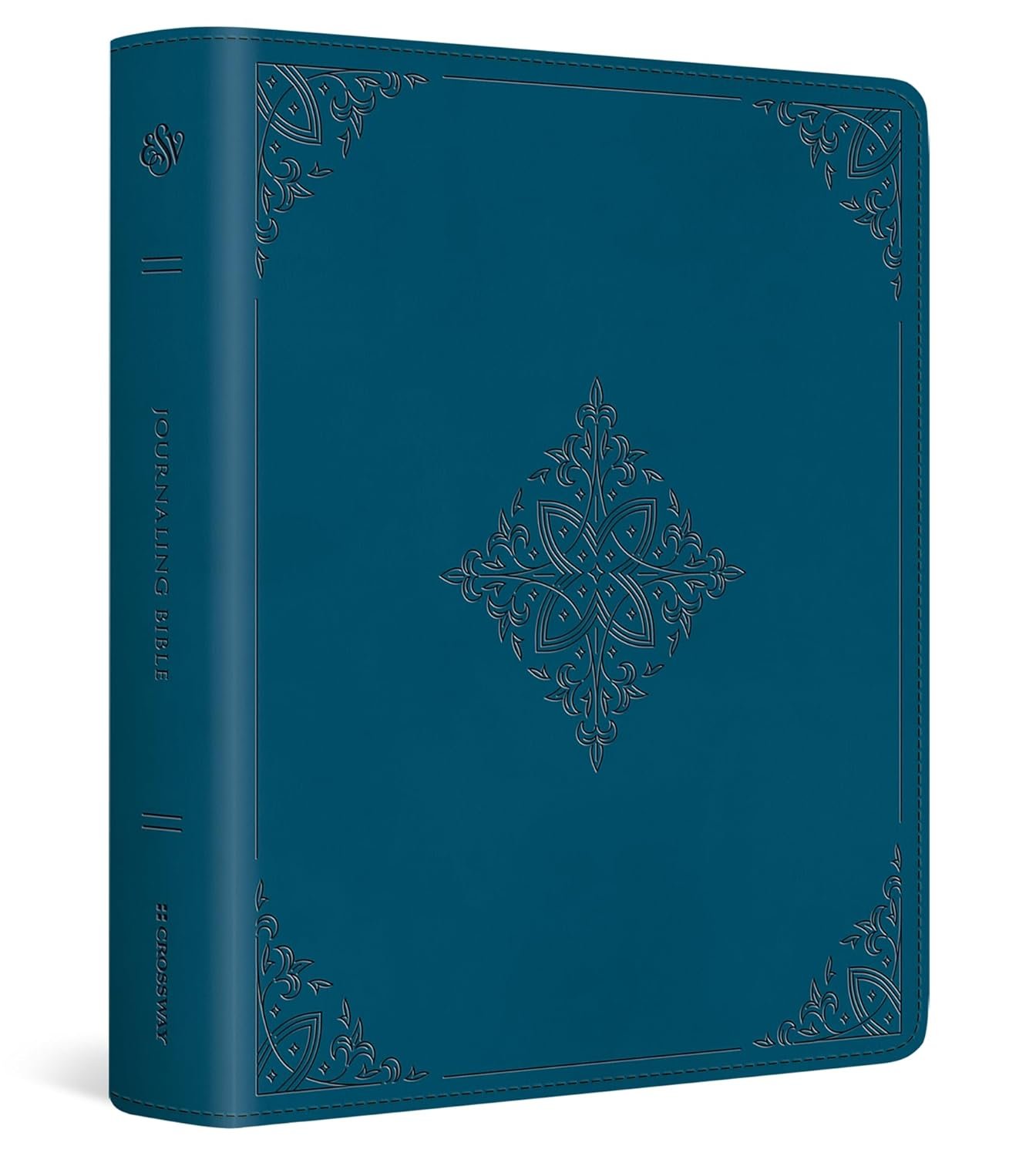 ESV Journaling Bible (TruTone, Deep Teal, Fleur-de-lis Design): Holy Bible, English Standard Version