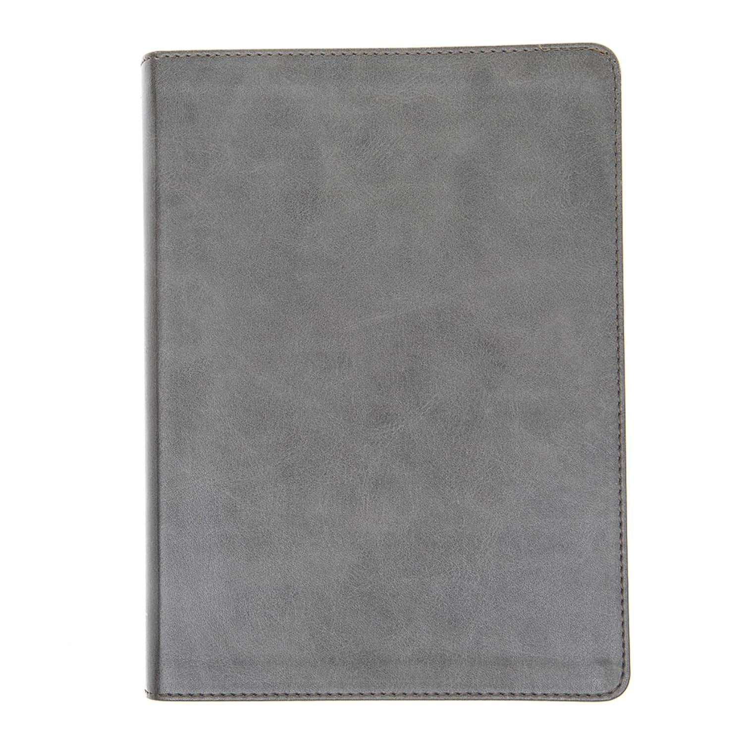 CSB He Reads Truth Bible, Smoke LeatherTouch, Black Letter, Wide Margins, Journaling Space, Study Tools, Reading Plans, Maps, Charts, Easy-to-Read Bible Serif Type