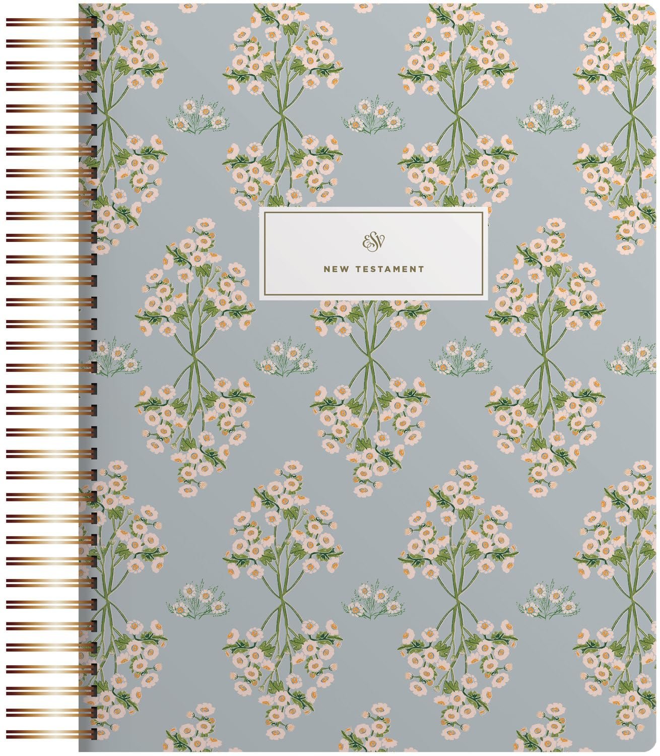ESV Spiral-Bound Journaling Bible, New Testament (Hardcover, Cover Artwork by Lulie Wallace): Holy Bible, English Standard Version