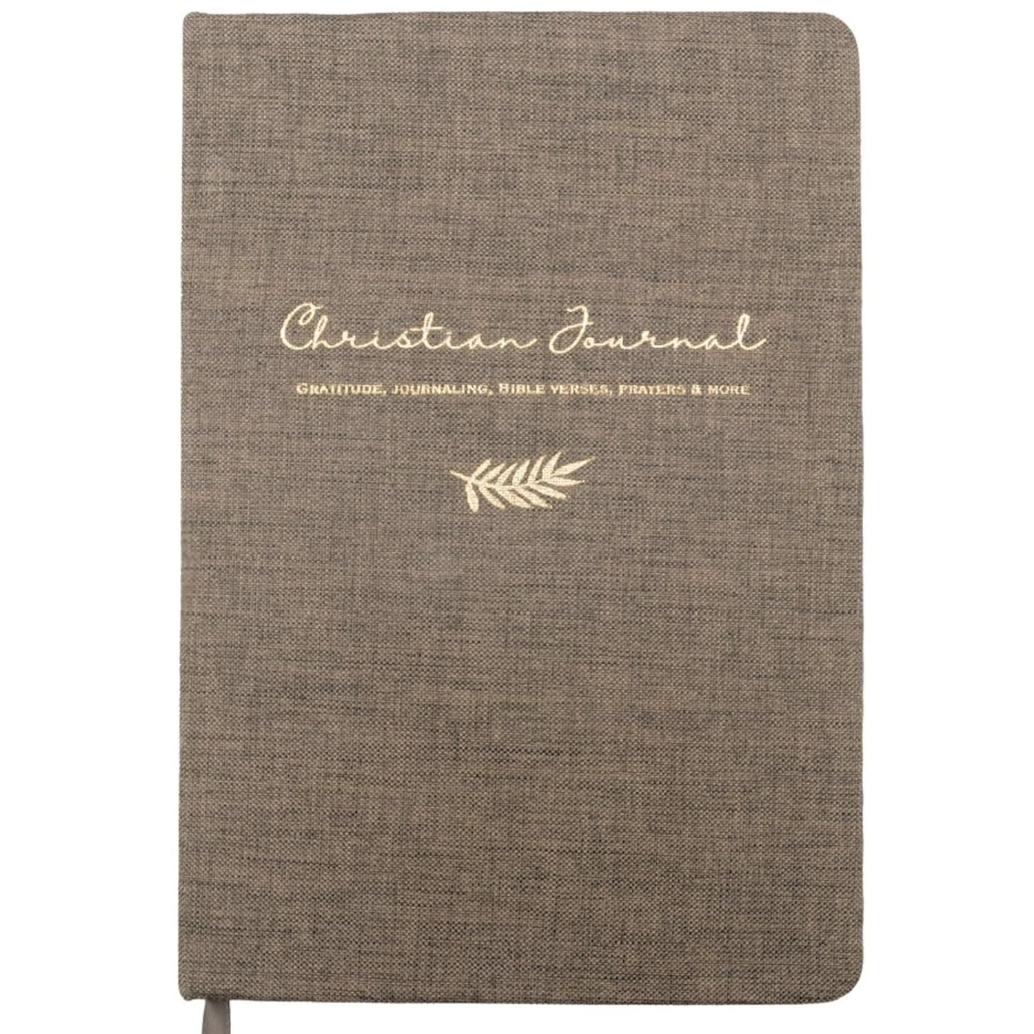 Christian Devotional & Gratitude Journal with Guided Prayers, Bible Verses, Scripture Prompts & Illustrations – Hardcover Christian Prayer Journal & Bible Study Notebook, perfect for spiritual growth (200 Pages)