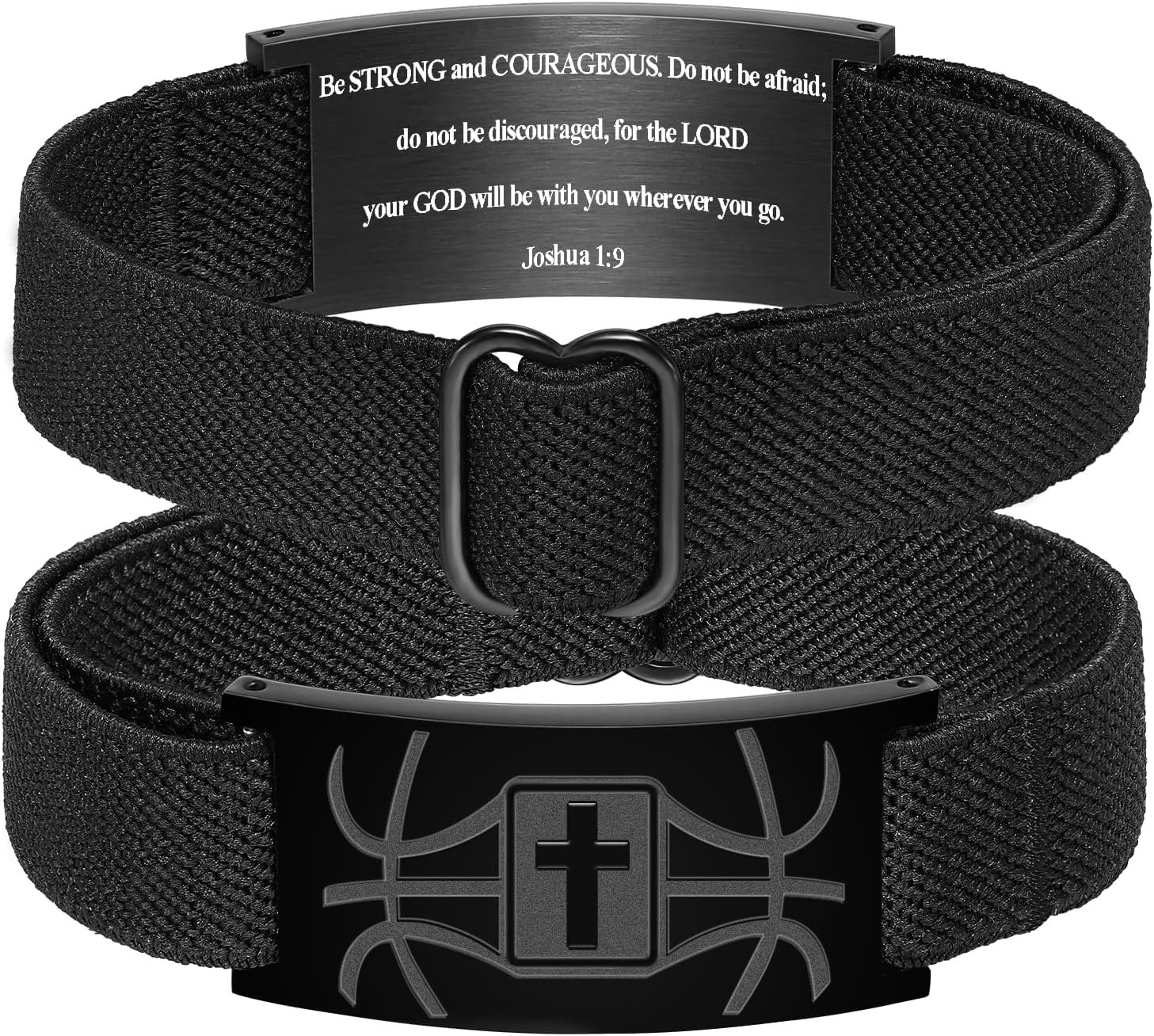 First Communion Gifts-Basketball Cross Bracelets for Boys Men,Christian Religious Confirmation Baptism Bible Jewelry Gifts for Kids Coach Team Adjustable Accessories