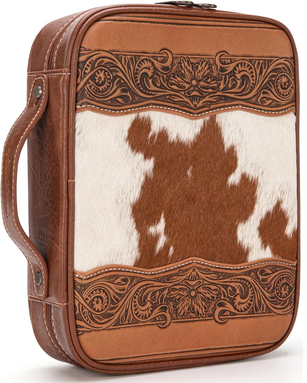 Montana West Western Style Embroidered Bible Covers for Women Men Book Carrying Case Church Bag Outdoor Bible Protective