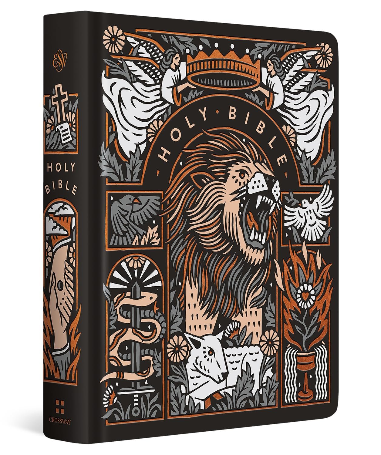 ESV Single Column Journaling Bible, Artist Series (Hardcover, Joshua Noom, The Lion and the Lamb): Holy Bible, English Standard Version
