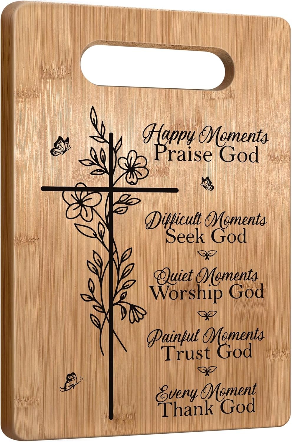 First Communion Gifts, Christian Gifts For Women Faith Religious Gifts Inspirational Gifts, Bible Verse Gifts For Elderly Jesus Cross Scripture Gifts, Christmas Cutting Board Gifts for Women Friend