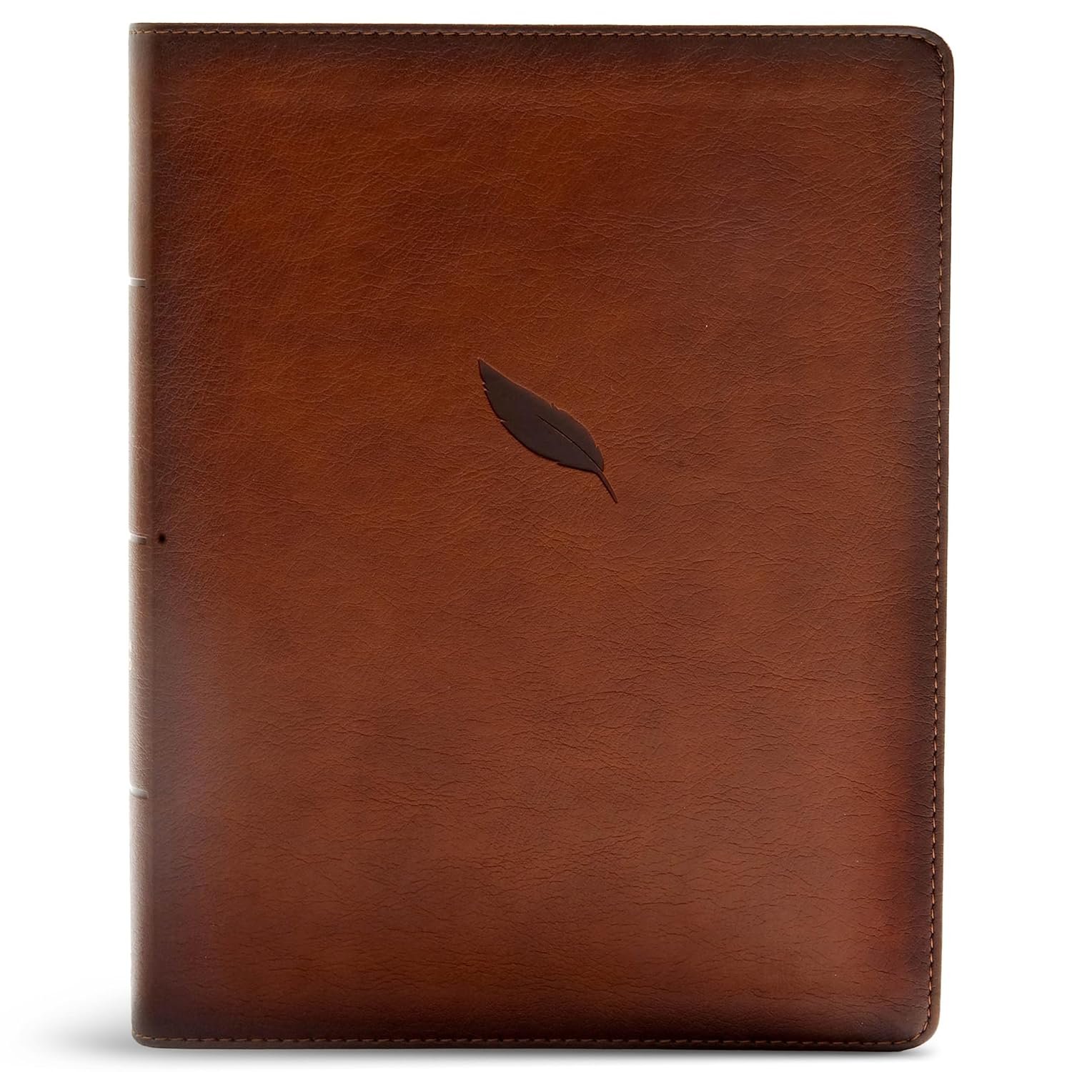 CSB Legacy Notetaking Bible, Tan LeatherTouch, Black Letter, Wide Margins, Journaling Space, Single-Column, Reading Plan, Family Records, Easy-to-Read Bible Serif Type