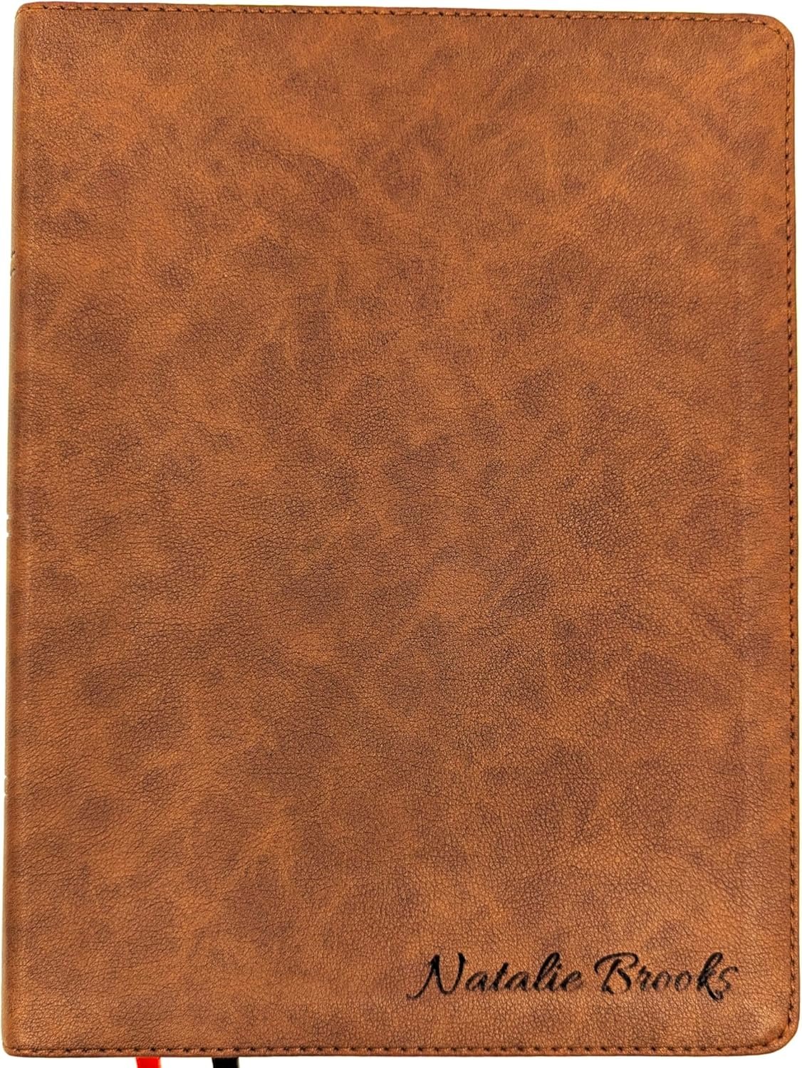 Personalized KJV Wide Margin Bible | King James Version | Custom Engraved Name | Single-Column Journaling Bible | Christian Gift for Men & Women
