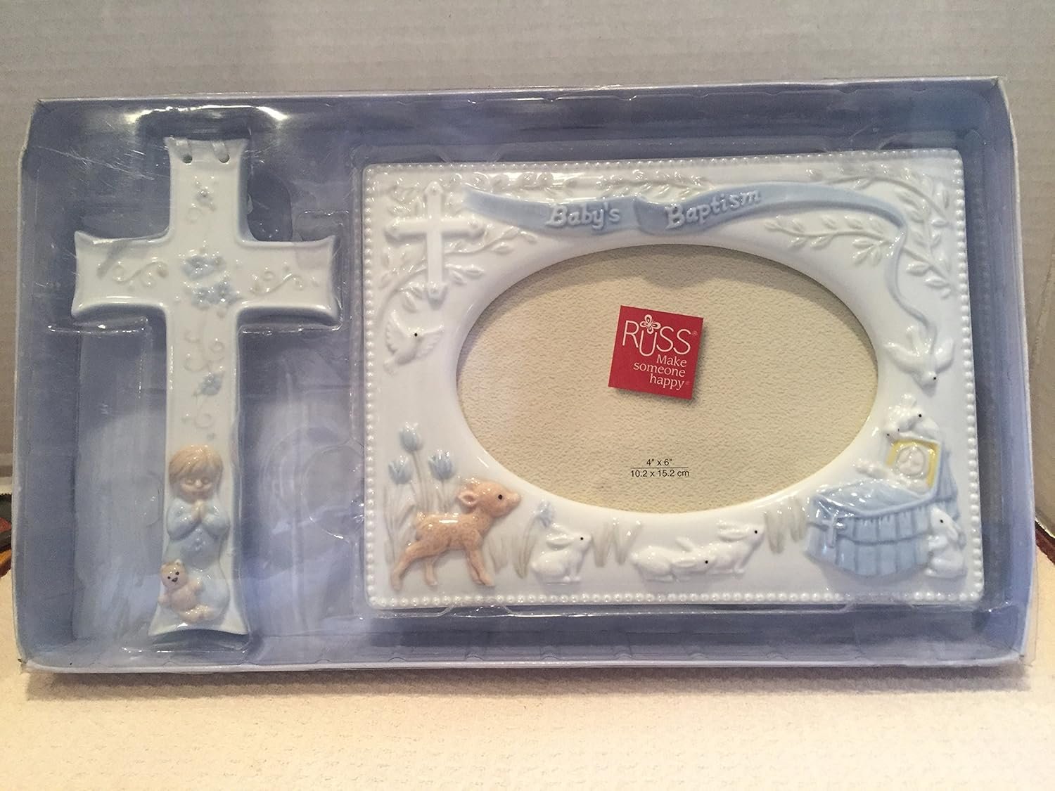 Baby’s Baptism Gift Set – Blue