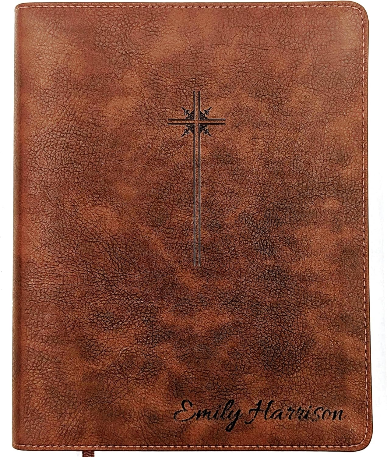 NIV Journaling Bible | New International Version | Custom Engraved Name | Easy-to-read Study Bible | Christian Gift for Men, Women, and Kids (Personalized)