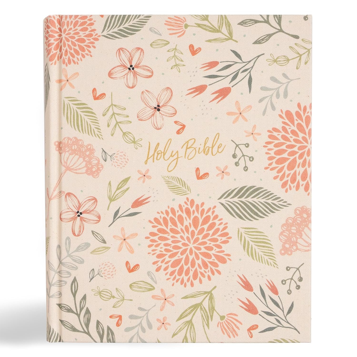 CSB Notetaking Bible, Expanded Reference Edition, Floral Cloth Over Board, Black Letter, Journaling Space, Cross-References, Reading Plan, Easy-to-Read Bible Serif Type