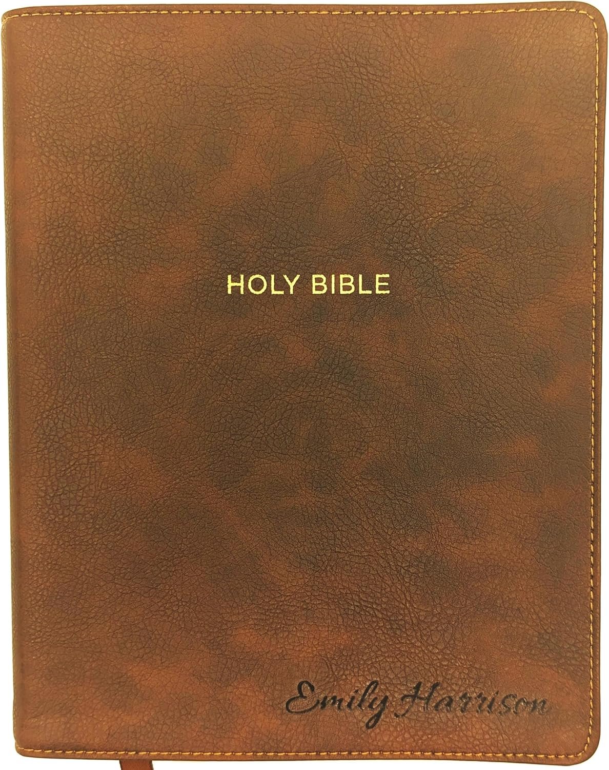 Personalized NKJV Journaling Bible | New King James Version | Custom Engraved Name | Wide Margin Study Bible | Christian Gift for Men & Women