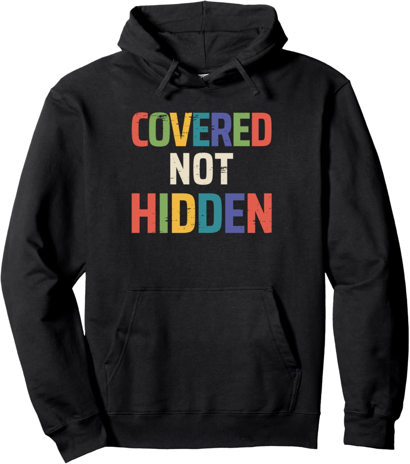 Covered Not Hidden Modest Christian Fashion Neutral Pullover Hoodie