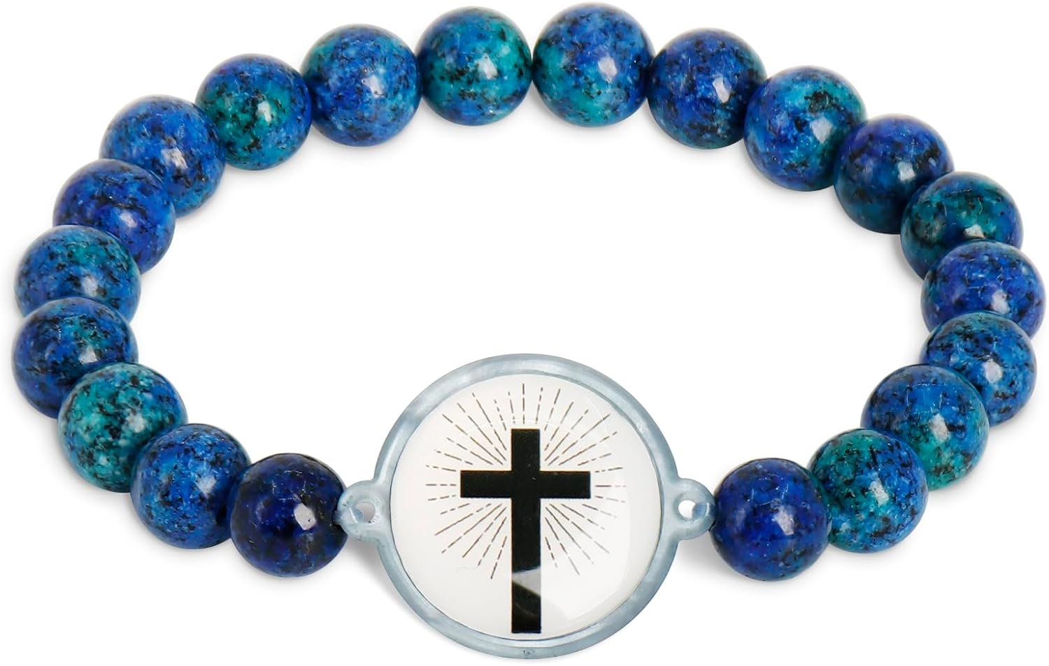 NFC Christian Bead Bracelets for Women, Men and Teens, Bible Verse Bracelets – Inspiring Daily Scripture Christmas Stocking Stuffers Gifts Ideas