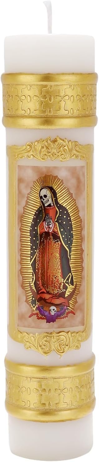 Religious Santa Muerte Candles Catholic,Prayer Candles for Church Mexican Gift,Cirios Religiosos Catolicos,Cirio Pascual Catolico,Veladoras De La Santa Muerte
