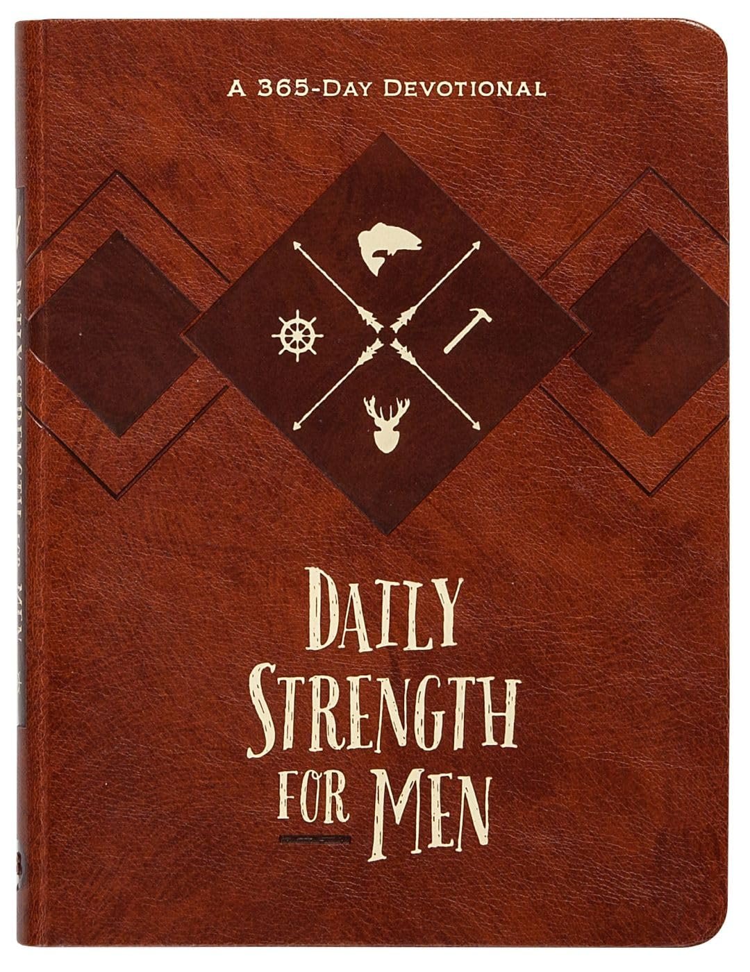 Daily Strength for Men: A 365-Day Devotional (Faux Leather) – Inspirational Words of Wisdom for Men Who Seek to Draw Strength from God’s Word, Great Gift for Men, Father’s Day, Birthdays, and More