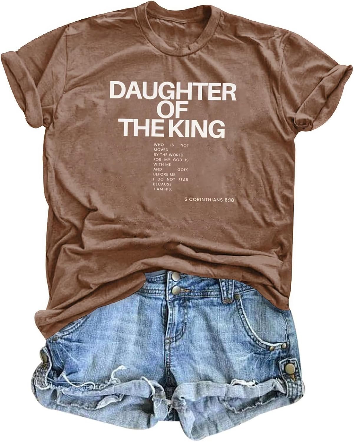 Christian T Shirts for Women Funny Faith Bible Verse Graphic Tee Vacation Summer Casual Religious Short Sleeve Tops