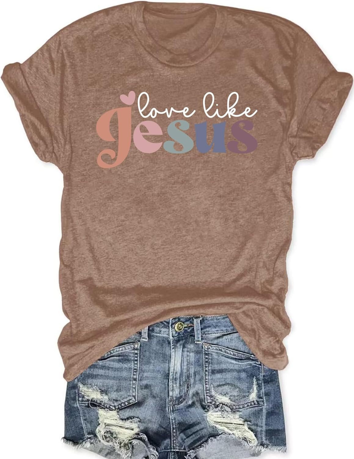 Christian Shirts for Women: Funny Bible Verse T-Shirts Faith Religious Sayings Short Sleeve Blouse Tees