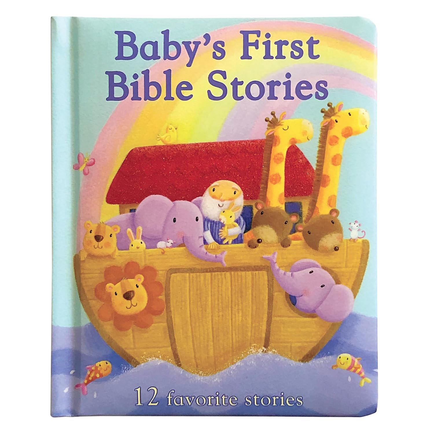 Baby’s First Bible Stories Padded Board Book – Gift for Easter, Christmas, Communions, Newborns, Birthdays, Beginner Bible
