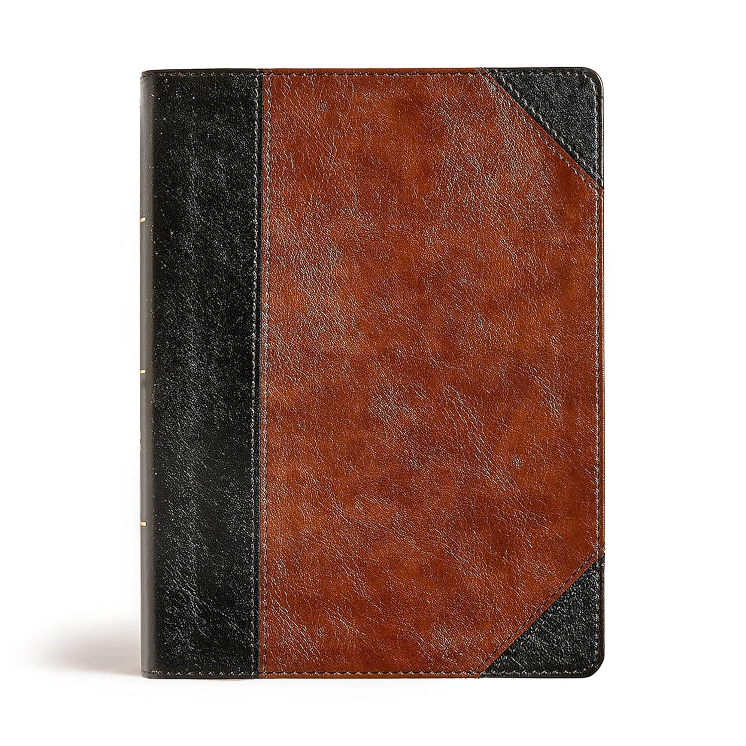 CSB Tony Evans Study Bible, Black/Brown LeatherTouch, Black Letter, Study Notes and Commentary, Articles, Videos, Charts, Easy-to-Read Bible Serif Type