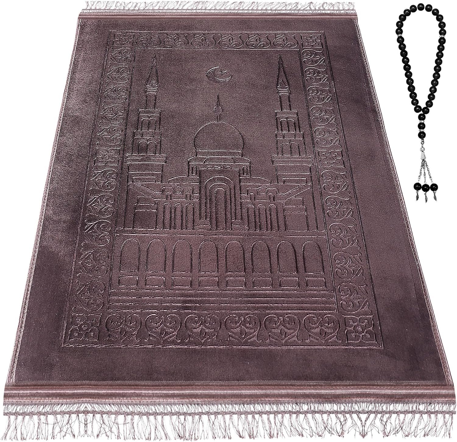 Z&Z living Space Soft Padded Prayer Mat – Extra Thick Comfort Rug for Home, Travel, Meditation, and Kneeling Support