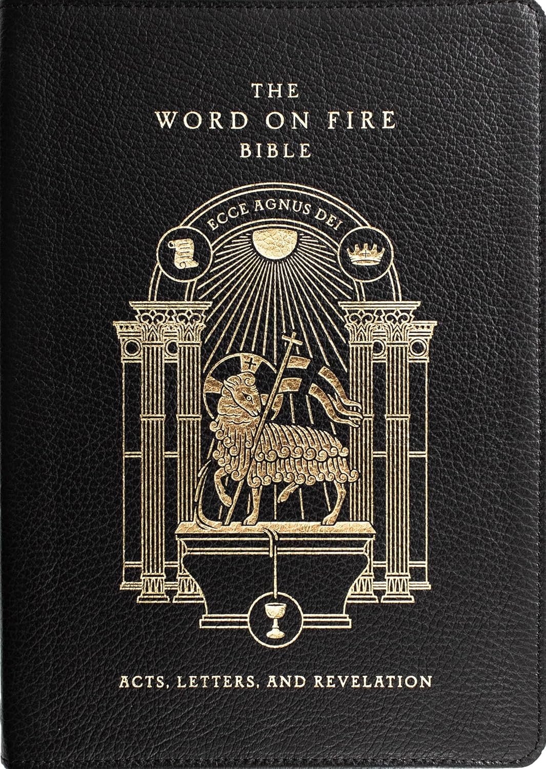 The Word on Fire Bible (Volume II): Acts, Letters and Revelation (Leather) (Word on Fire Bible Series)