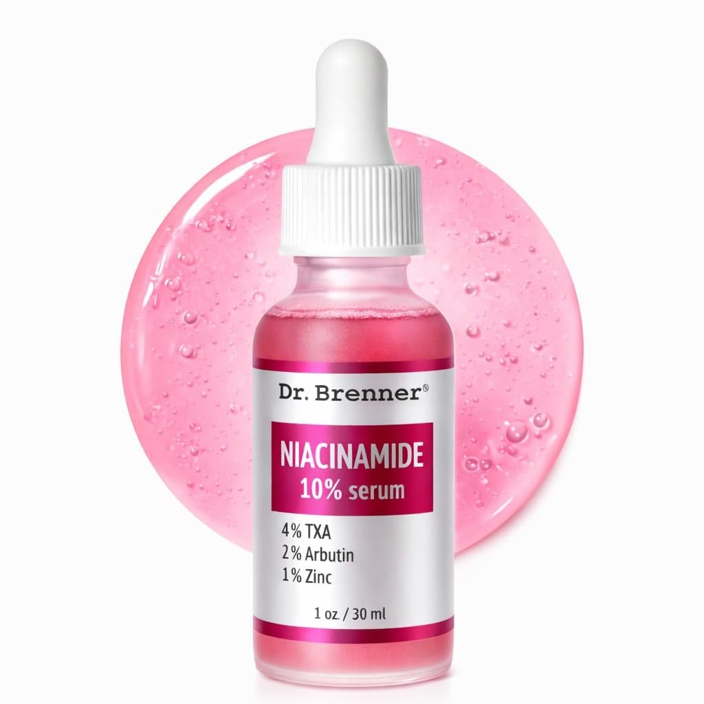 Niacinamide serum10% + TXA 4%, Tranexamic Acid Dark Spot Corrector with Zinc 1% & Arbutin 2% – Brightening Serum for Hyperpigmentation, Acne Scars, Uneven Skin Tone, Glass Skin