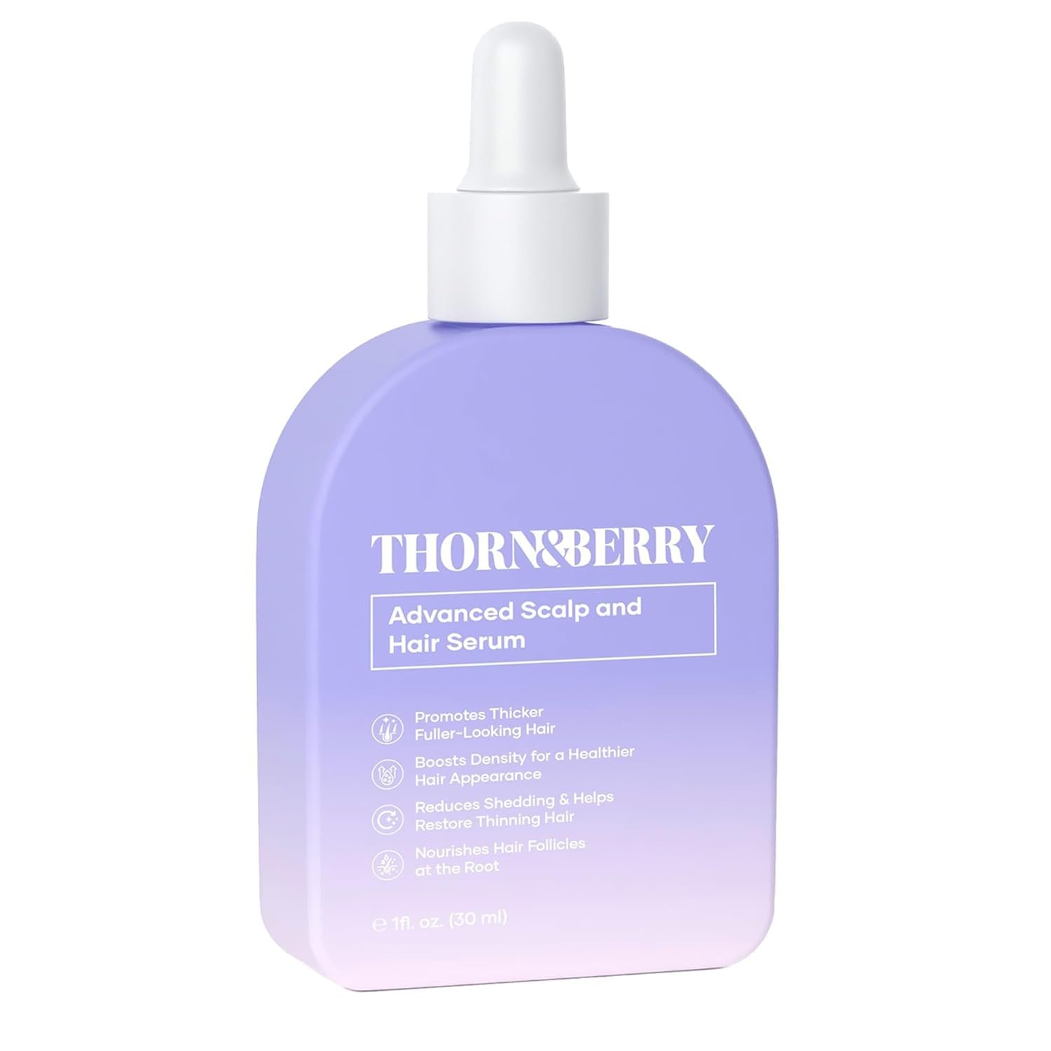 Hair Growth Serum for Thinning Hair | Thicker Fuller Hair Thickening Serum