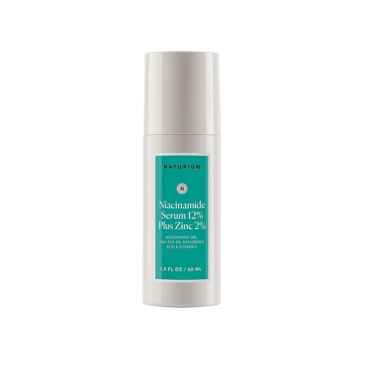 Naturium Niacinamide Face Serum 12% Plus Zinc 2% Jumbo, Anti-Aging, Pore Minimizer & Dark Spot Corrector with Hyaluronic Acid & Vitamin E, Vegan & Cruelty-Free, 2 oz
