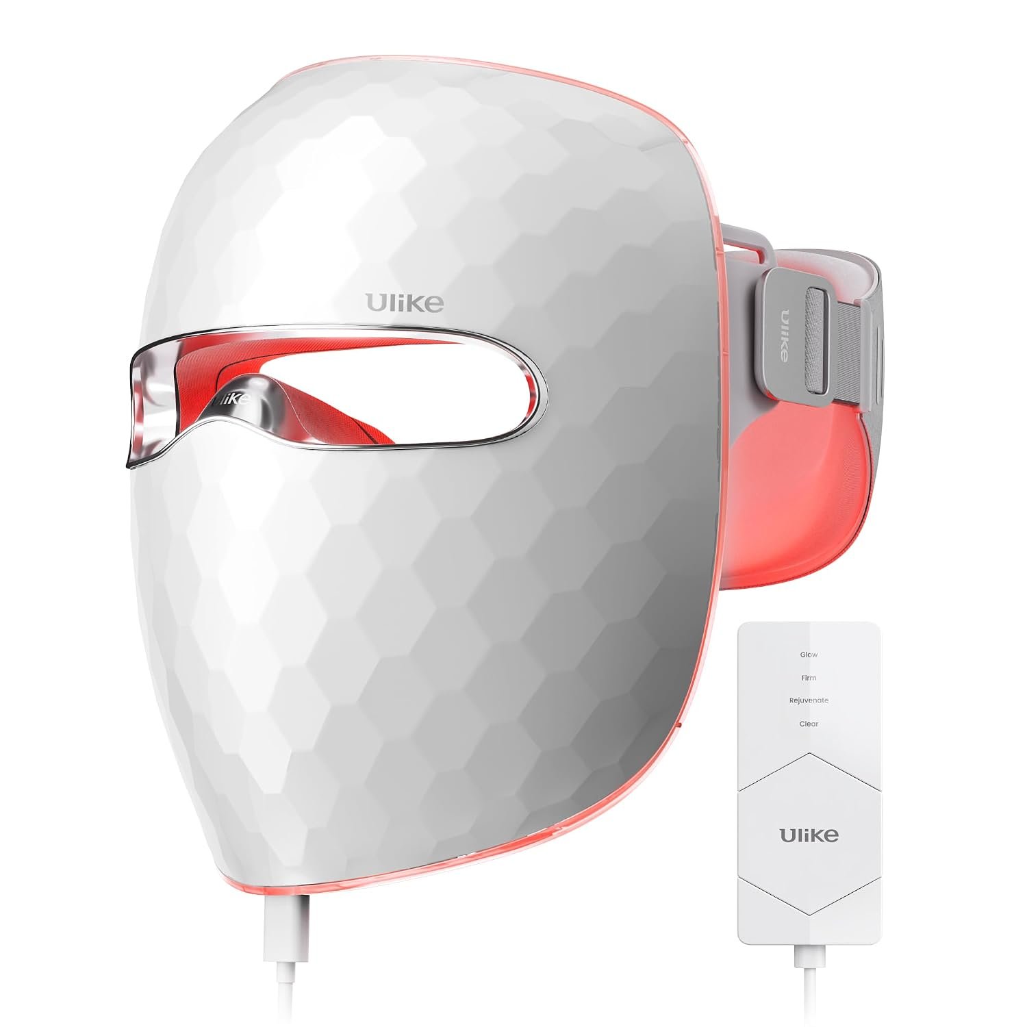 Ulike Red Light Therapy Mask for Face,360° Full Face Coverage