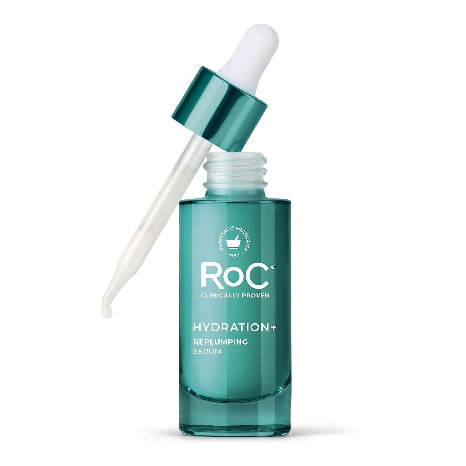 RoC Hydration+ Hyaluronic Acid Serum For Face, Hydrating and Plumping, 1oz