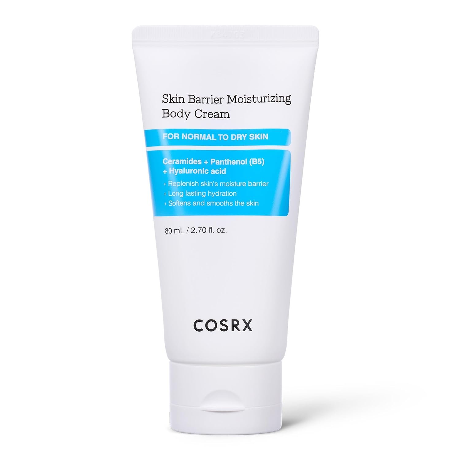 COSRX Ceramide Body Cream 80ml, Skin Barrier Support for Dry Skin