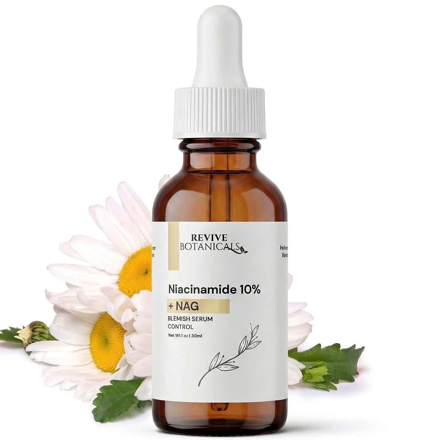 10% Niacinamide Serum with N‑Acetyl  Glucosamine & Hyaluronic Acid | Brightening, Pore‑Minimizing & Texture‑Refining Facial Serum – 30 mL